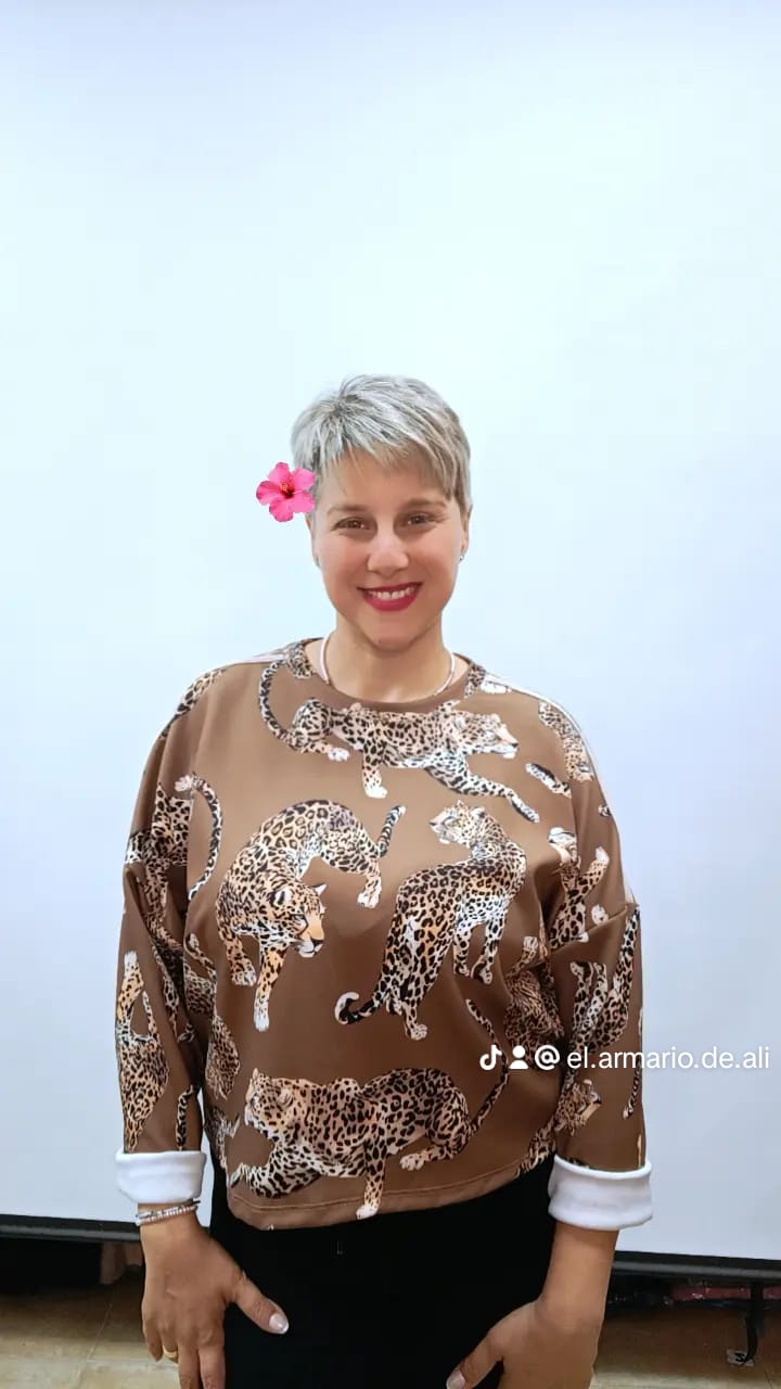 Sudadera super tendencia de animales