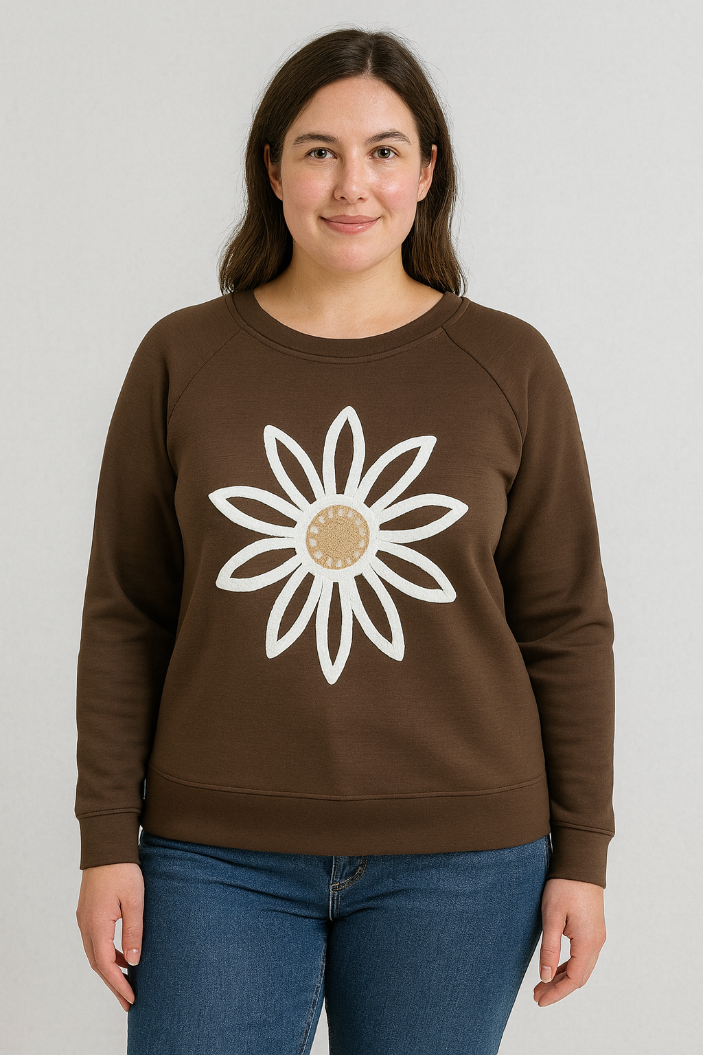 Sudadera flor